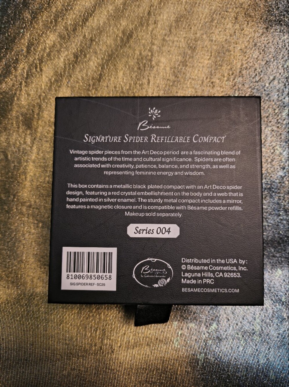 Besame Cosmetics Spider Compact - Picture 7 of 7